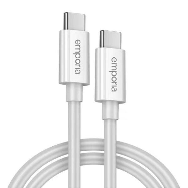 emporia USB-C zu USB-C Ladekabel, 5A, 1m