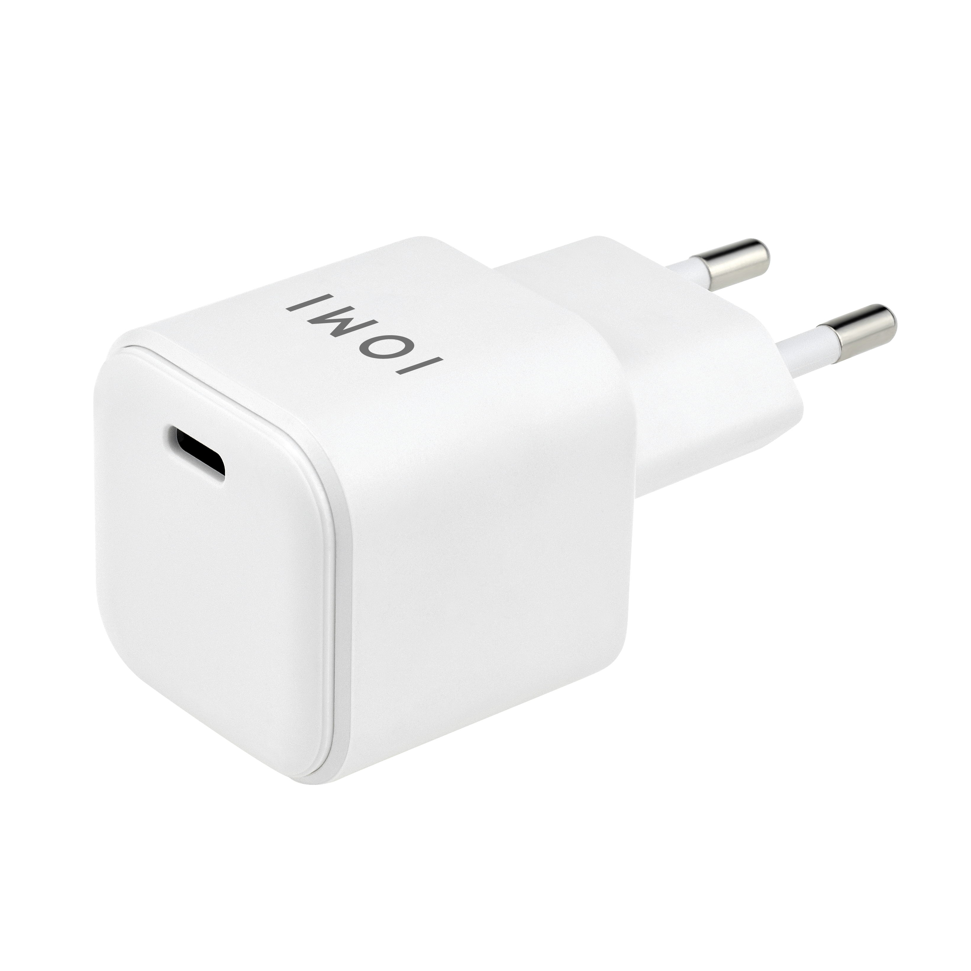 USB-C Mini Reiselader mit 65 Watt in weiß