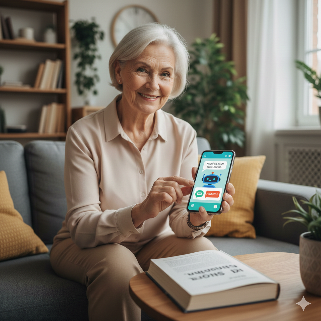 Künstliche Intelligenz am Handy: ChatGPT & Co. für Senior:innen einfach erklärt