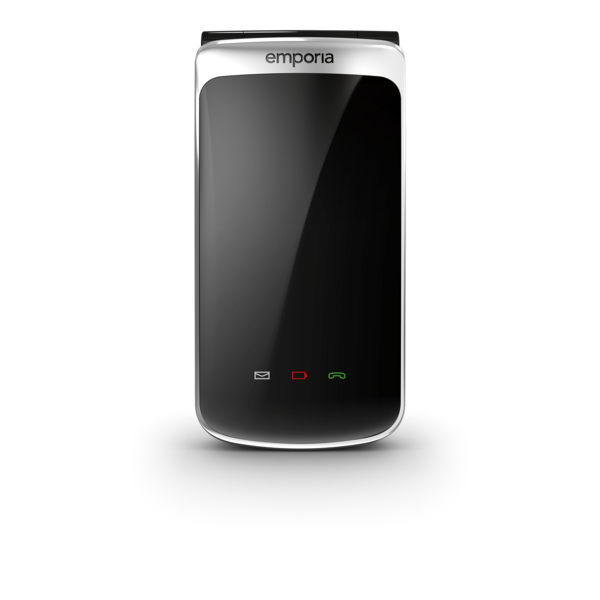Emporia TOUCHsmart.3 New Edition, 4G mobiele telefoon voor senioren, speciale knop voor Whatsapp en berichten-app, hoog volume, 3,25 inch kleurendisplay, laadstation, zwart Emporia TOUCHsmart.3 New Edition, 4G mobiele telefoon voor senioren, speciale knop voor Whatsapp en berichten-app, hoog volume, 3,25 inch kleurendisplay, laadstation, zwart